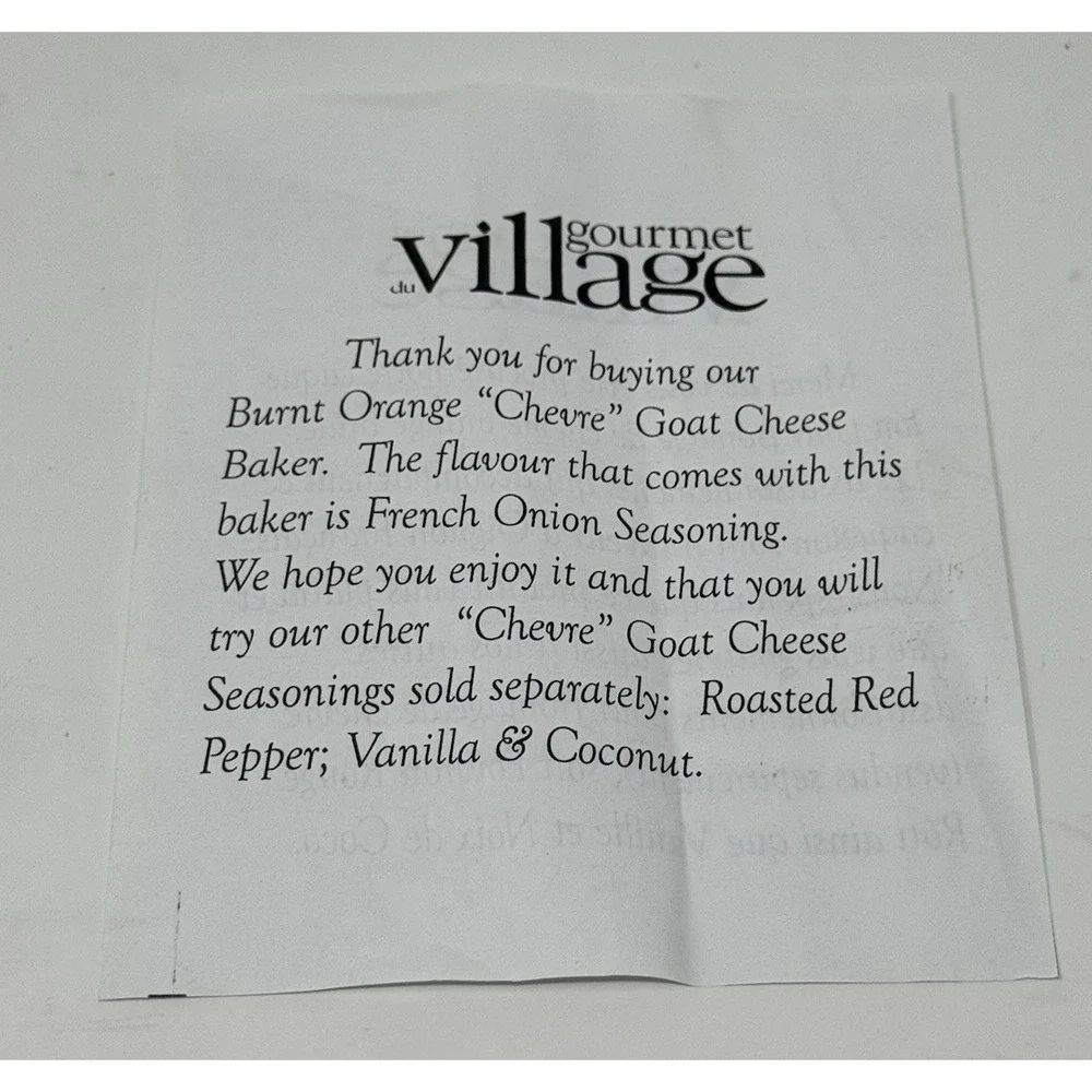 Village Gourmet bring french